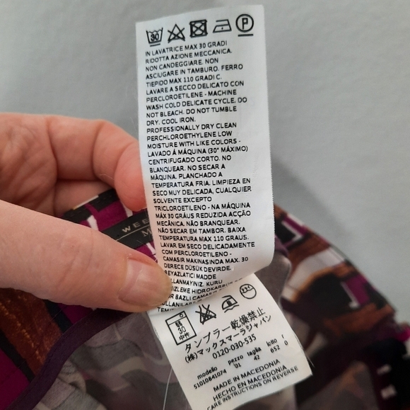 MaxMara Weekend Plaid Pleated Skirt 8 - Picture 5 of 5